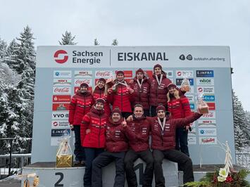 LATVIJAS JUNIORU IZLASE SPOŽI AIZVADA PASAULES ČEMPIONĀTU ALTENBERGĀ 