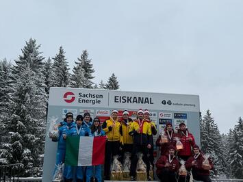 LATVIJAS JUNIORU IZLASE SPOŽI AIZVADA PASAULES ČEMPIONĀTU ALTENBERGĀ 