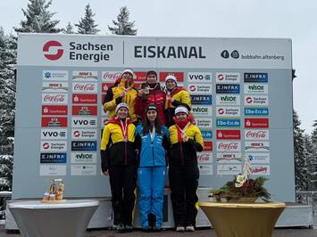 LATVIJAS JUNIORU IZLASE SPOŽI AIZVADA PASAULES ČEMPIONĀTU ALTENBERGĀ 