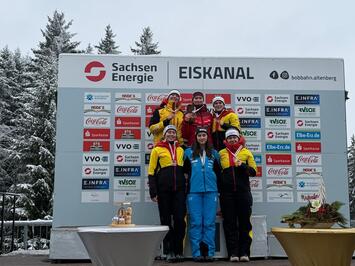 LATVIJAS JUNIORU IZLASE SPOŽI AIZVADA PASAULES ČEMPIONĀTU ALTENBERGĀ 