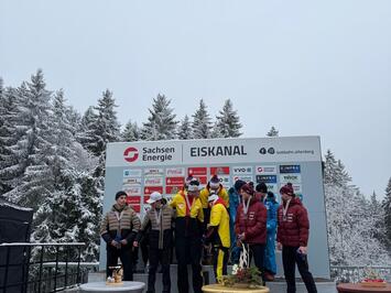 LATVIJAS JUNIORU IZLASE SPOŽI AIZVADA PASAULES ČEMPIONĀTU ALTENBERGĀ 