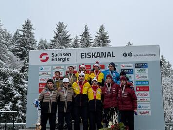 LATVIJAS JUNIORU IZLASE SPOŽI AIZVADA PASAULES ČEMPIONĀTU ALTENBERGĀ 