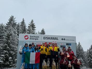 LATVIJAS JUNIORU IZLASE SPOŽI AIZVADA PASAULES ČEMPIONĀTU ALTENBERGĀ 