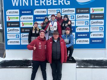 KATIJA RIMICĀNE – 3. VIETA FIL KONTINENTĀLĀ KAUSA POSMĀ VINTERBERGĀ!