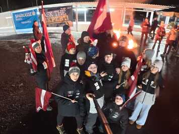 WOW! 4 MEDAĻAS UN 3. VIETA KOMANDU KOPVĒRTĒJUMĀ LATVIJAI RÄTIKON LUGE TROPHY SACENSĪBĀS AUSTRIJĀ!