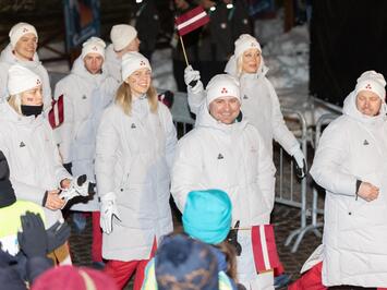 Latvijas kamaniņu sporta komanda Milānā–Kortīnā: aizvadīta intensīva nedēļa, sacensības turpinās