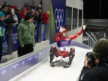 Latvijas kamaniņu sporta komanda Milānā–Kortīnā: aizvadīta intensīva nedēļa, sacensības turpinās