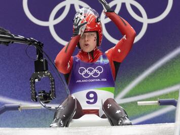 Sīva cīņa līdz pēdējai simtdaļai: sieviešu vieninieki olimpiskajā trasē Kortīnā