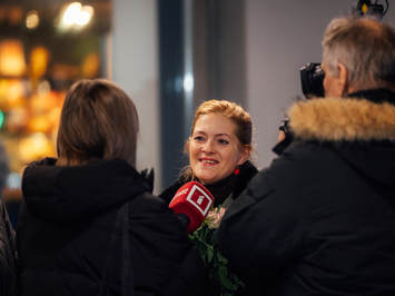 Olimpiskā vicečempione Elīna Ieva Bota svinīgi sagaidīta mājās Latvijā