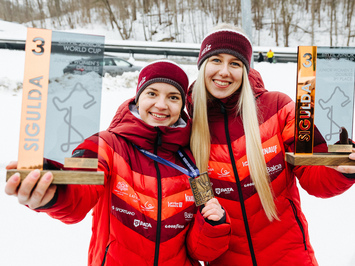 Latvijas juniori izcīna piecas medaļas FIL Junioru Pasaules kausa posmā Siguldā