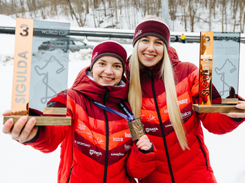 Latvijas juniori izcīna piecas medaļas FIL Junioru Pasaules kausa posmā Siguldā