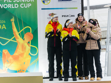 Latvijas juniori izcīna piecas medaļas FIL Junioru Pasaules kausa posmā Siguldā