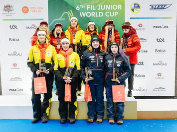 Latvijas juniori izcīna piecas medaļas FIL Junioru Pasaules kausa posmā Siguldā