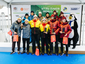 Latvijas juniori izcīna piecas medaļas FIL Junioru Pasaules kausa posmā Siguldā