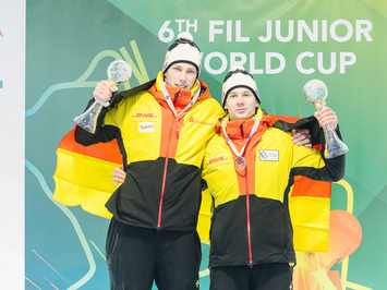 Latvijas juniori izcīna piecas medaļas FIL Junioru Pasaules kausa posmā Siguldā