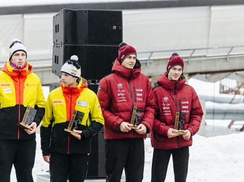 Latvijas juniori izcīna piecas medaļas FIL Junioru Pasaules kausa posmā Siguldā