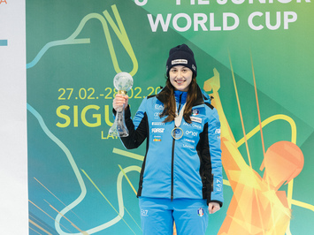 Latvijas juniori izcīna piecas medaļas FIL Junioru Pasaules kausa posmā Siguldā