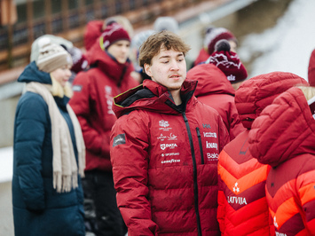 Latvijas juniori izcīna piecas medaļas FIL Junioru Pasaules kausa posmā Siguldā