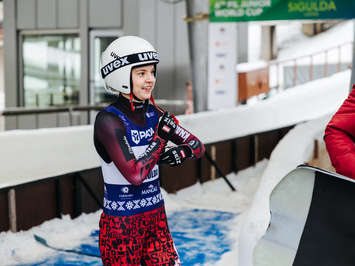 Latvijas juniori izcīna piecas medaļas FIL Junioru Pasaules kausa posmā Siguldā