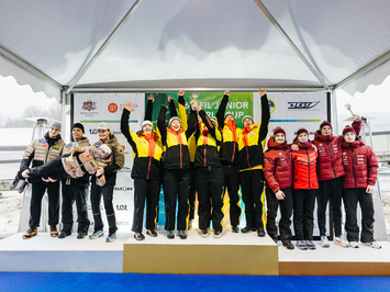 Latvijas juniori izcīna piecas medaļas FIL Junioru Pasaules kausa posmā Siguldā