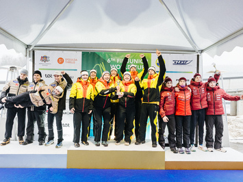 Latvijas juniori izcīna piecas medaļas FIL Junioru Pasaules kausa posmā Siguldā