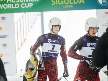 Latvijas juniori izcīna piecas medaļas FIL Junioru Pasaules kausa posmā Siguldā