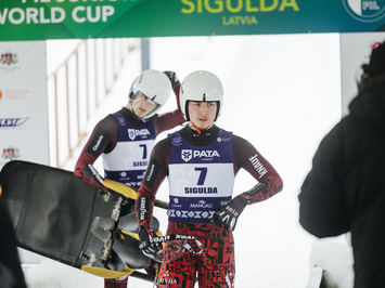 Latvijas juniori izcīna piecas medaļas FIL Junioru Pasaules kausa posmā Siguldā