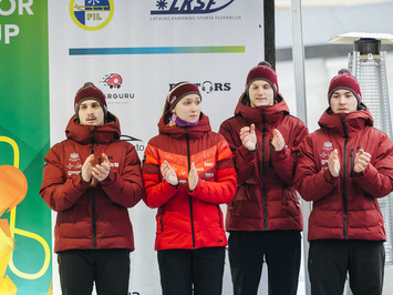 Latvijas juniori izcīna piecas medaļas FIL Junioru Pasaules kausa posmā Siguldā