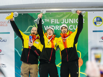 Latvijas juniori izcīna piecas medaļas FIL Junioru Pasaules kausa posmā Siguldā