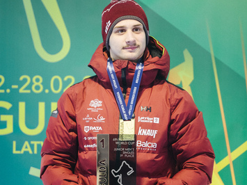 Latvijas juniori izcīna piecas medaļas FIL Junioru Pasaules kausa posmā Siguldā