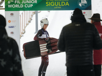 Latvijas juniori izcīna piecas medaļas FIL Junioru Pasaules kausa posmā Siguldā