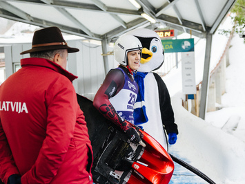 Latvijas juniori izcīna piecas medaļas FIL Junioru Pasaules kausa posmā Siguldā