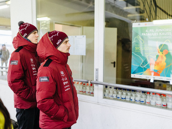 Latvijas juniori izcīna piecas medaļas FIL Junioru Pasaules kausa posmā Siguldā