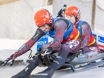 LATVIJAS KAMANIŅU BRAUCĒJIEM BRONZA SANKTMORICĀ – SEZONAS PRIEKŠPĒDĒJAJĀ PASAULES KAUSA POSMĀ SADALĪTI SVARĪGI PUNKTI