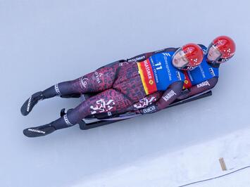 LATVIJAS KAMANIŅU BRAUCĒJIEM BRONZA SANKTMORICĀ – SEZONAS PRIEKŠPĒDĒJAJĀ PASAULES KAUSA POSMĀ SADALĪTI SVARĪGI PUNKTI