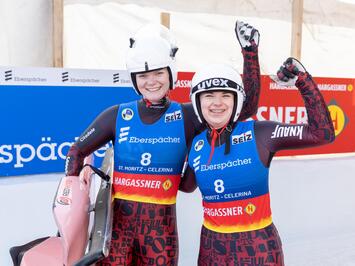 LATVIJAS KAMANIŅU BRAUCĒJIEM BRONZA SANKTMORICĀ – SEZONAS PRIEKŠPĒDĒJAJĀ PASAULES KAUSA POSMĀ SADALĪTI SVARĪGI PUNKTI