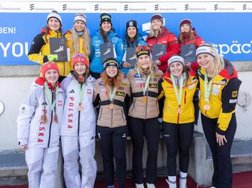 LATVIJAS KAMANIŅU BRAUCĒJIEM BRONZA SANKTMORICĀ – SEZONAS PRIEKŠPĒDĒJAJĀ PASAULES KAUSA POSMĀ SADALĪTI SVARĪGI PUNKTI