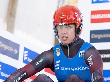 LATVIJAS KAMANIŅU BRAUCĒJIEM BRONZA SANKTMORICĀ – SEZONAS PRIEKŠPĒDĒJAJĀ PASAULES KAUSA POSMĀ SADALĪTI SVARĪGI PUNKTI