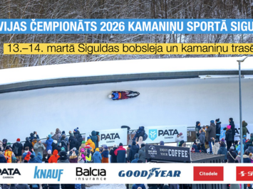Siguldā nedēļas nogalē notiks Latvijas čempionāts kamaniņu sportā