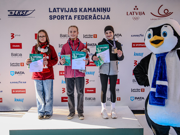 Siguldā noskaidroti Latvijas čempioni kamaniņu sportā 2026