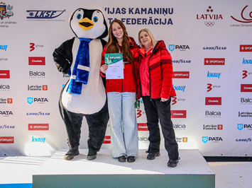 Siguldā noskaidroti Latvijas čempioni kamaniņu sportā 2026