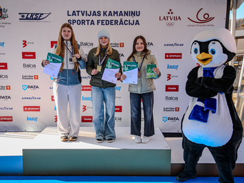 Siguldā noskaidroti Latvijas čempioni kamaniņu sportā 2026