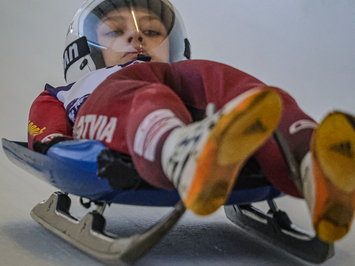 Siguldā noskaidroti Latvijas čempioni kamaniņu sportā 2026