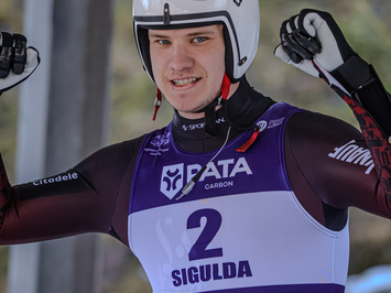 Siguldā noskaidroti Latvijas čempioni kamaniņu sportā 2026