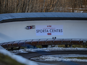 Siguldā noskaidroti Latvijas čempioni kamaniņu sportā 2026