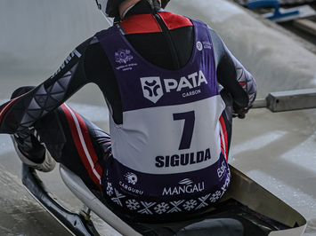 Siguldā noskaidroti Latvijas čempioni kamaniņu sportā 2026