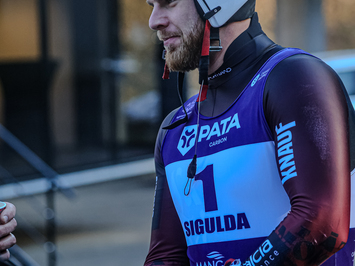 Siguldā noskaidroti Latvijas čempioni kamaniņu sportā 2026