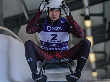 Siguldā noskaidroti Latvijas čempioni kamaniņu sportā 2026