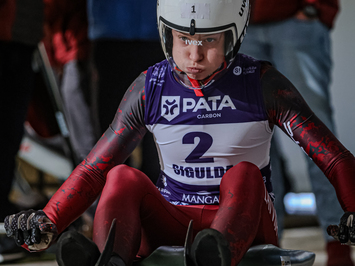 Siguldā noskaidroti Latvijas čempioni kamaniņu sportā 2026