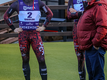 Siguldā noskaidroti Latvijas čempioni kamaniņu sportā 2026